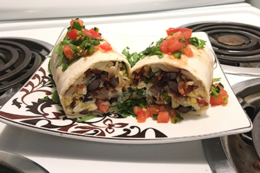 Chipotle Lime Breakfast Burrito